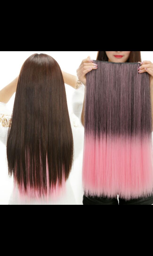 No Instocks Preorder Korean Ombre Two Tone Gradient Dip Dye
