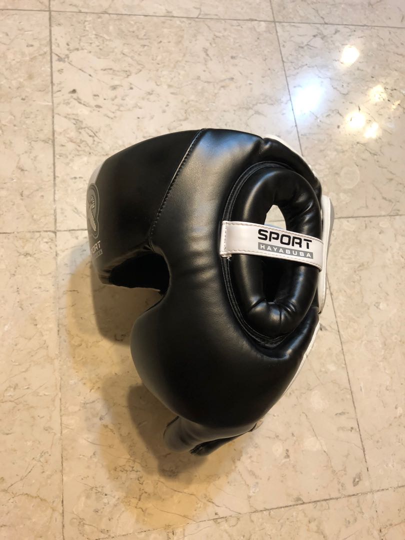 Hayabusa boxing / kickboxing headgear, Sports Equipment, Sports & Games