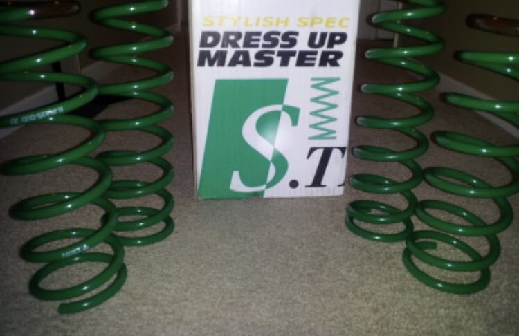Honda Fit Tein S-tech lowering spring, Car Accessories, Accessories on ...