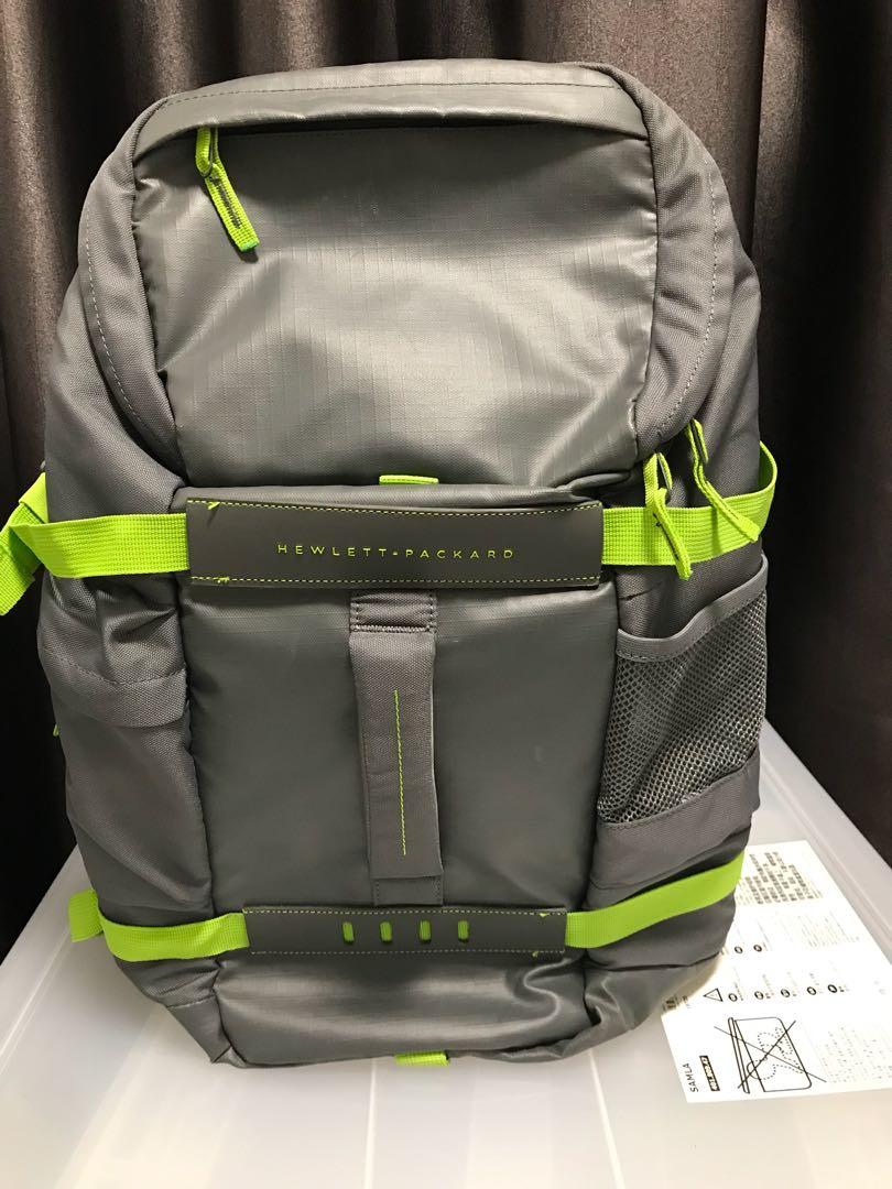 hp 15.6 grey odyssey backpack