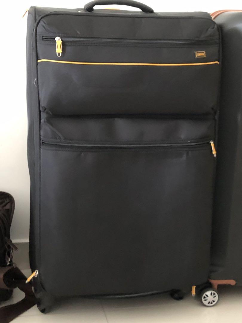 Large LUCAS softside suitcase Hobbies Toys Travel Travel