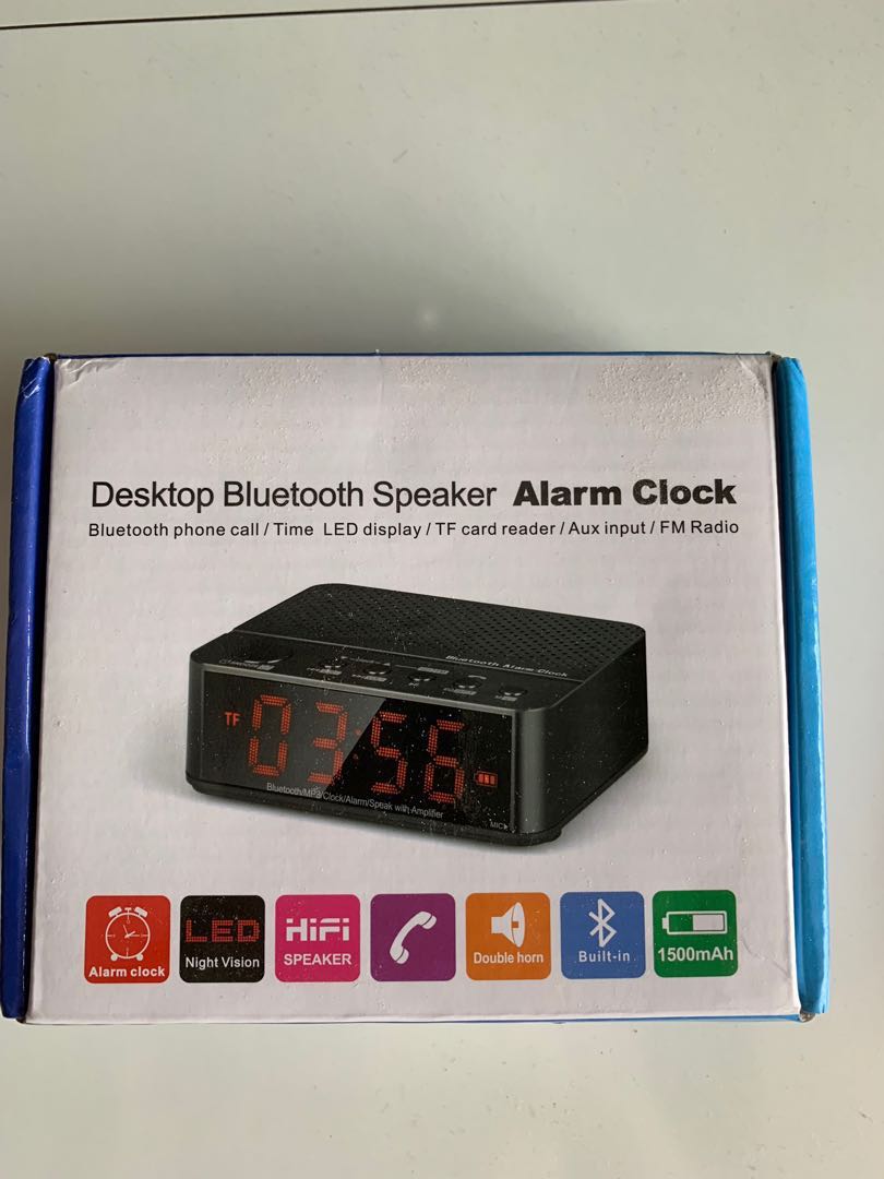 Leadstar Bluetooth Alarm Clock & FM Radio, Audio, Portable Music
