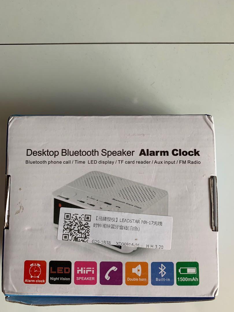 Leadstar Bluetooth Alarm Clock & FM Radio, Audio, Portable Music