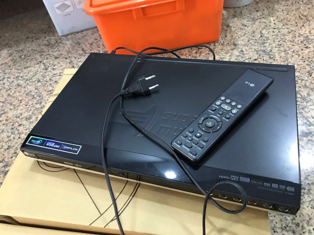 LG RH388H HDD/ DVD recorder, TV & Home Appliances, TV & Entertainment