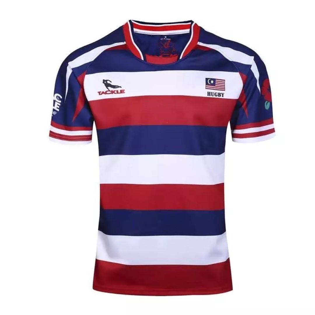 malaysian tackle rugby jersey, Men's Fashion, Tops & Sets, Tshirts