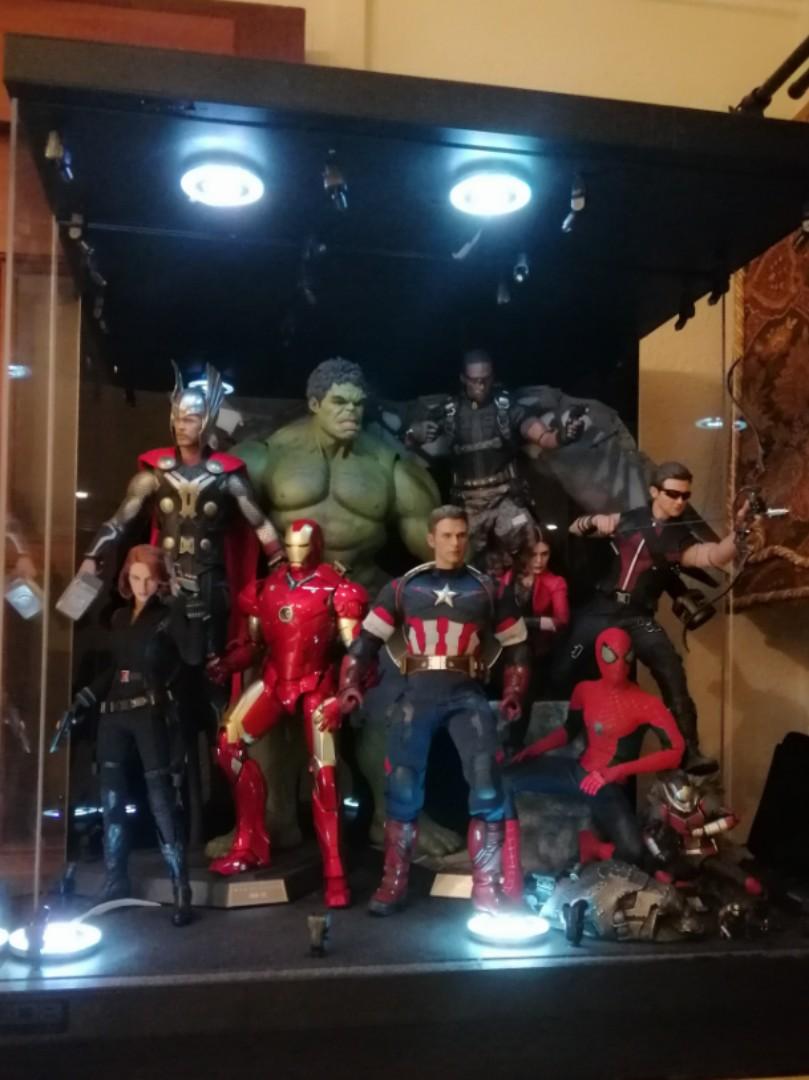 Marvel Avengers Hot Toys Set Toys Games Others On Carousell