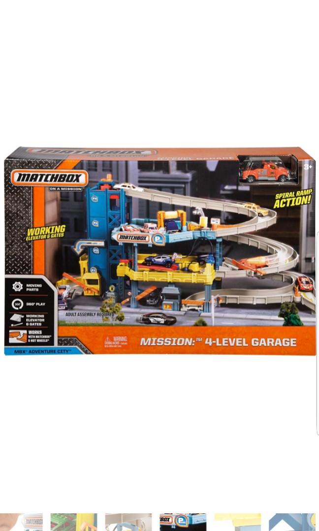 matchbox four level garage