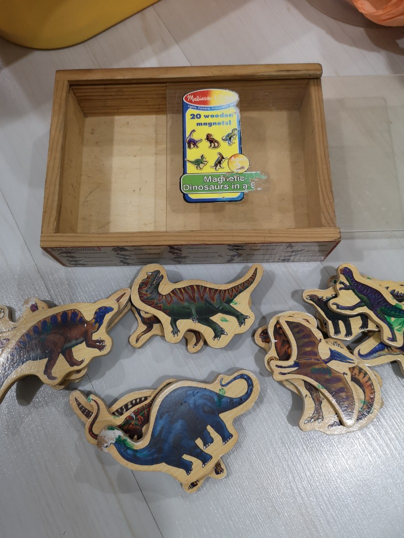 melissa and doug wooden magnets