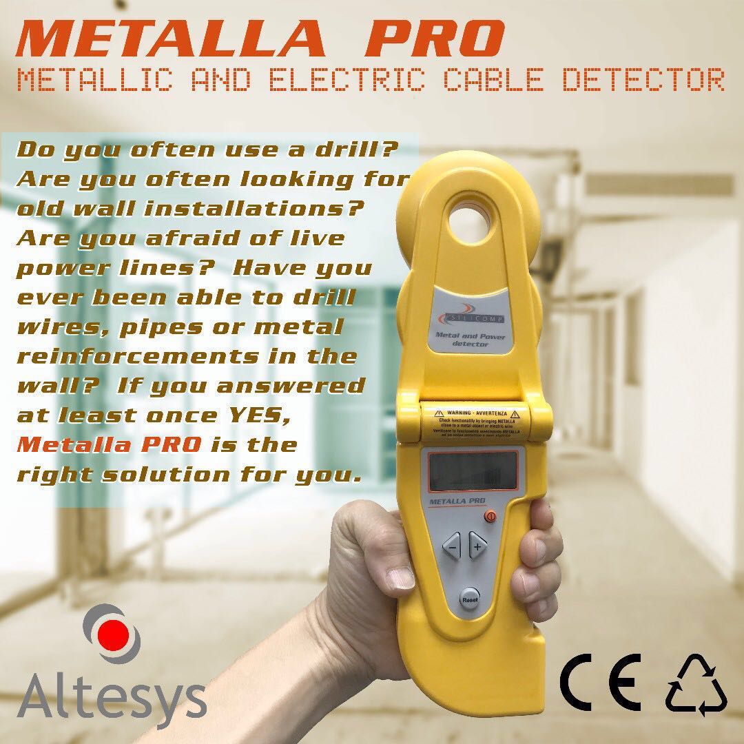 Metalla PRO Rebar and Power Cables Detector, Computers & Tech, Parts