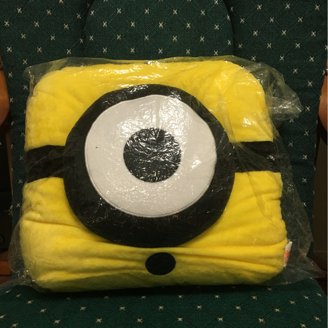 Minion Cushion Plush Furniture Home Decor Cushions Linen On