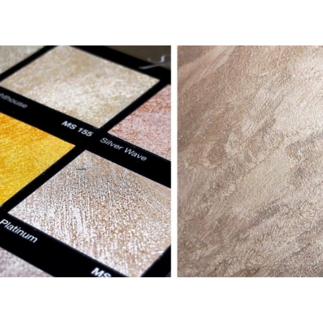 Momento Nippon Paint Sparkle Silver Platinum Ms143 1l Furniture Home Decor Others On Carousell