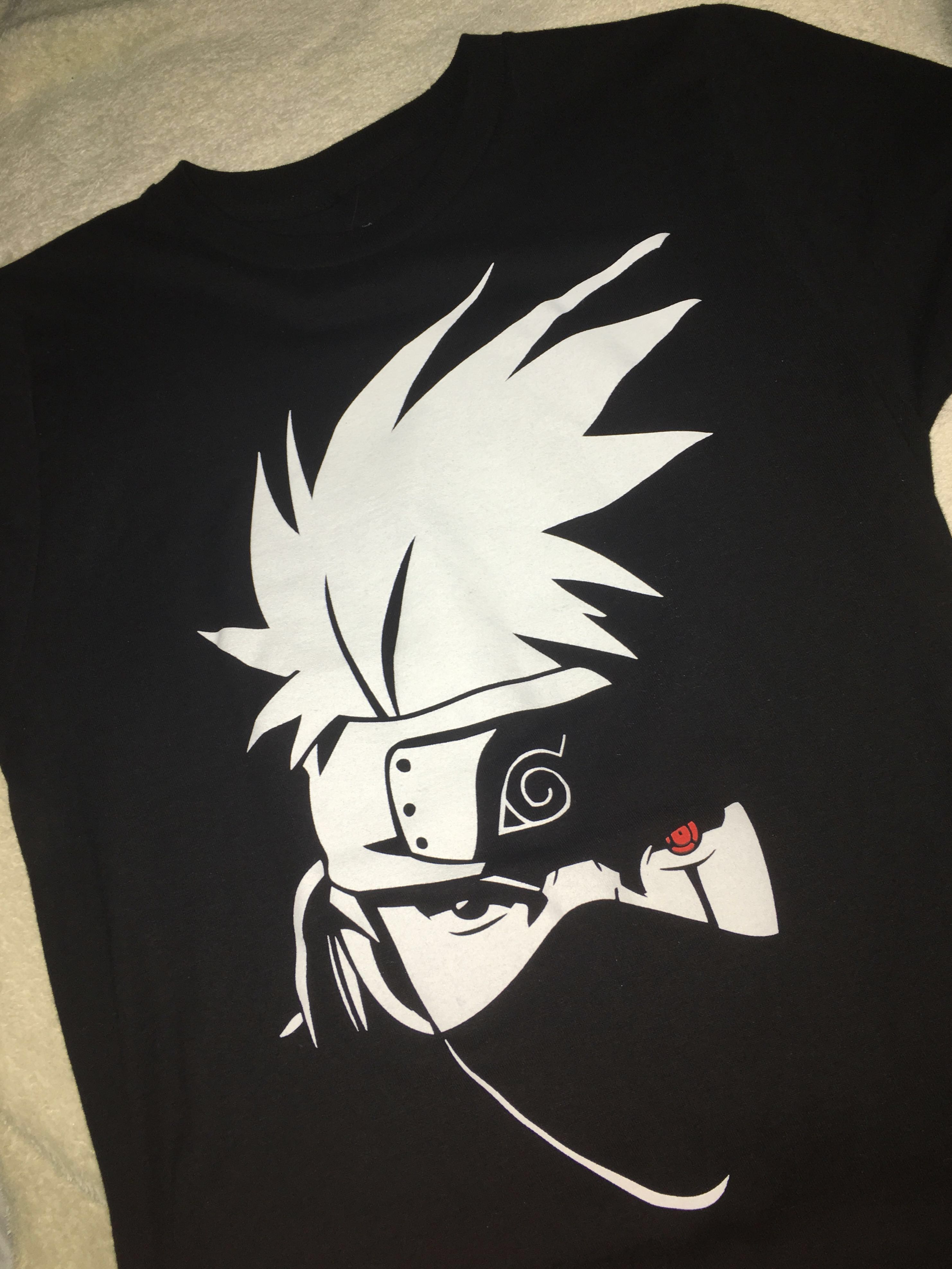 naruto shippuden kakashi shirt