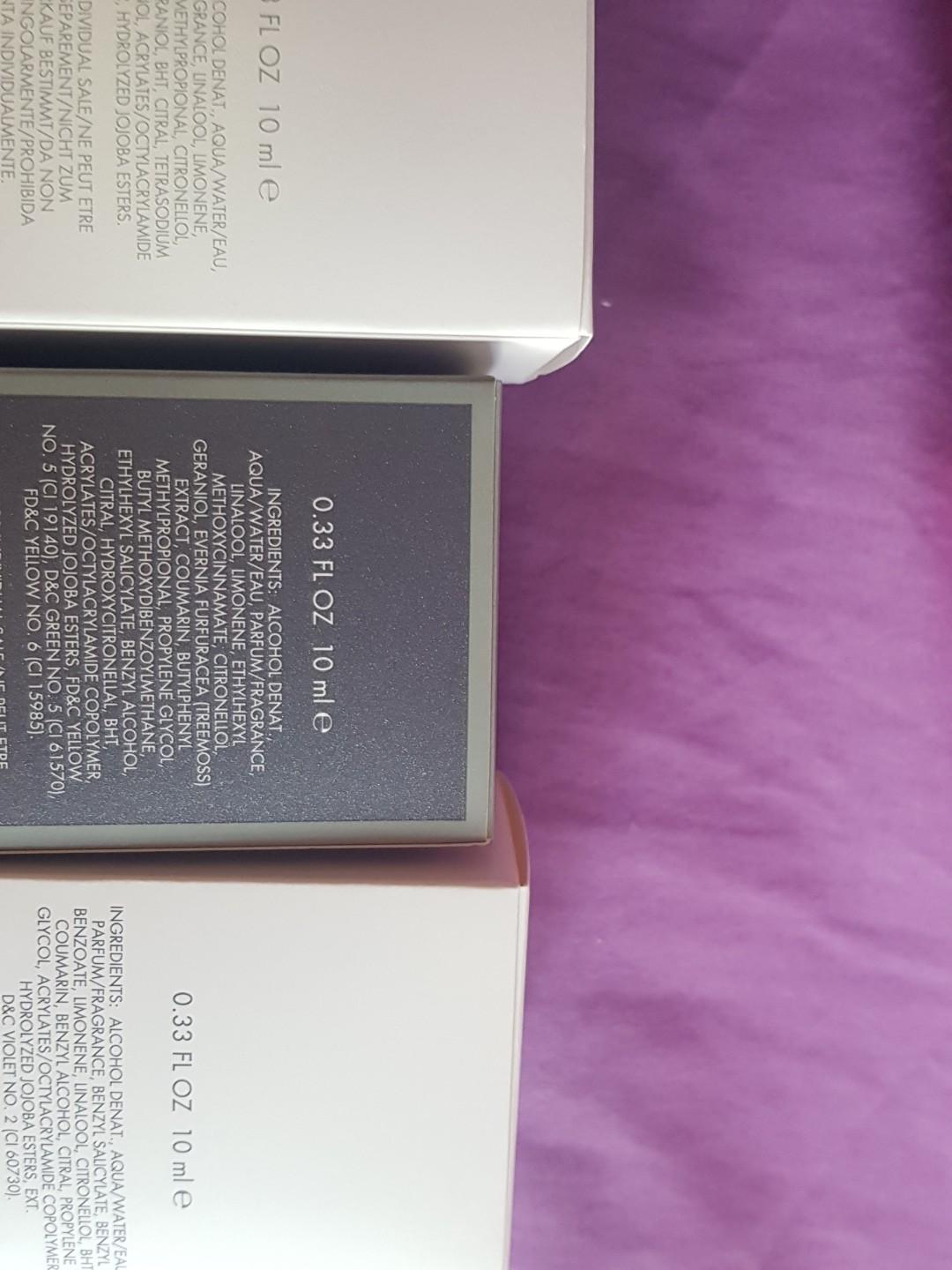 calvin klein pocket perfume