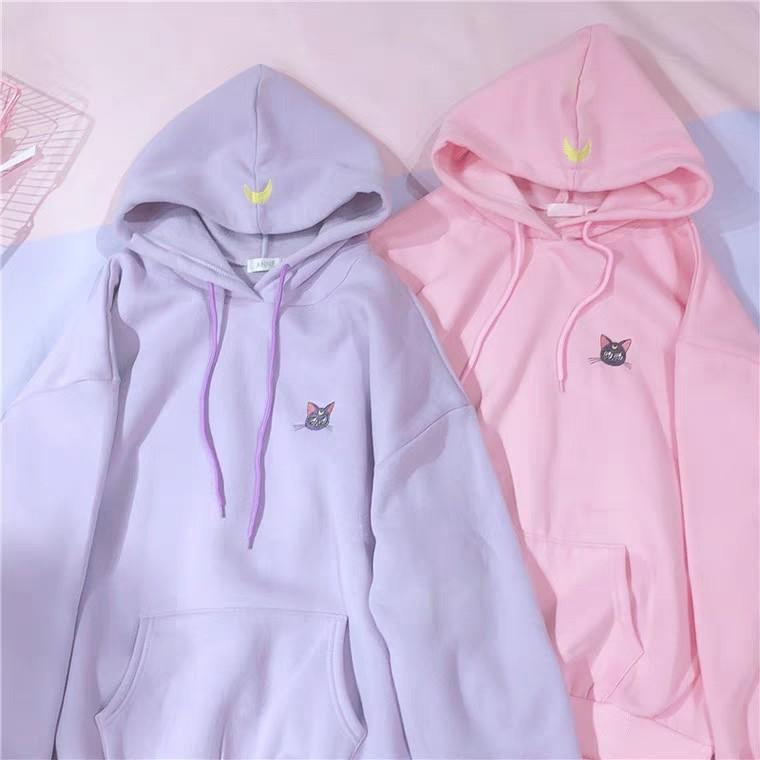Purple pink hoodie outlet