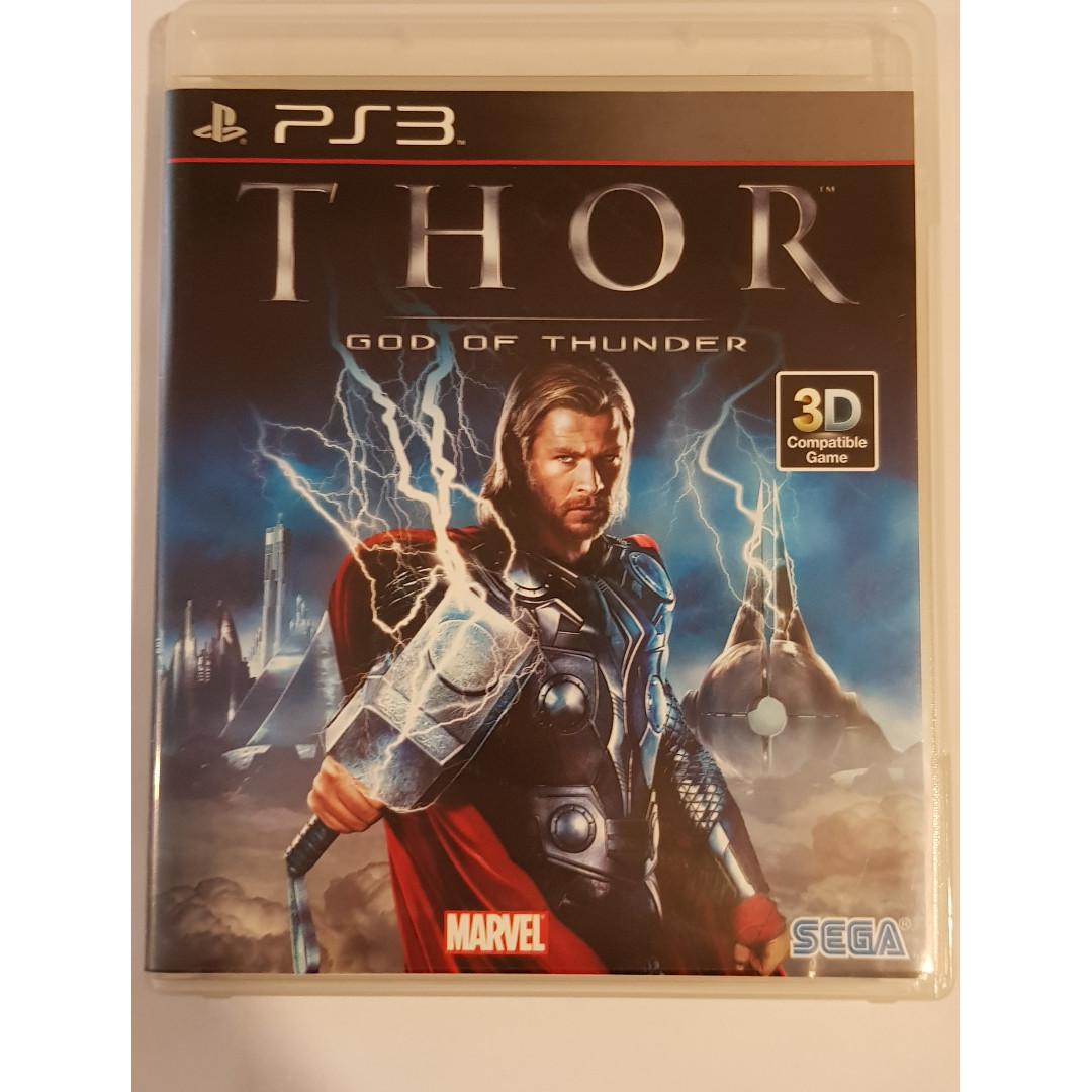 PS3 Thor - God of Thunder (R3), Video Gaming, Video Games, PlayStation ...
