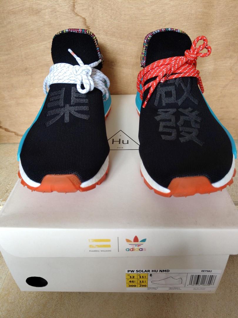 PW SOLAR HU NMD Black colourway Men s Fashion Footwear