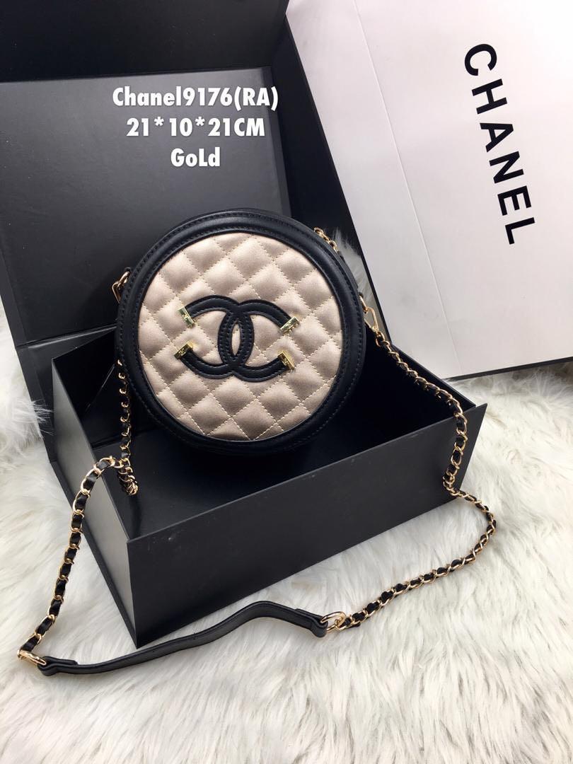 Readystock) Chanel Round Sling Bag, Women'S Fashion, Bags & Wallets,  Cross-Body Bags On Carousell