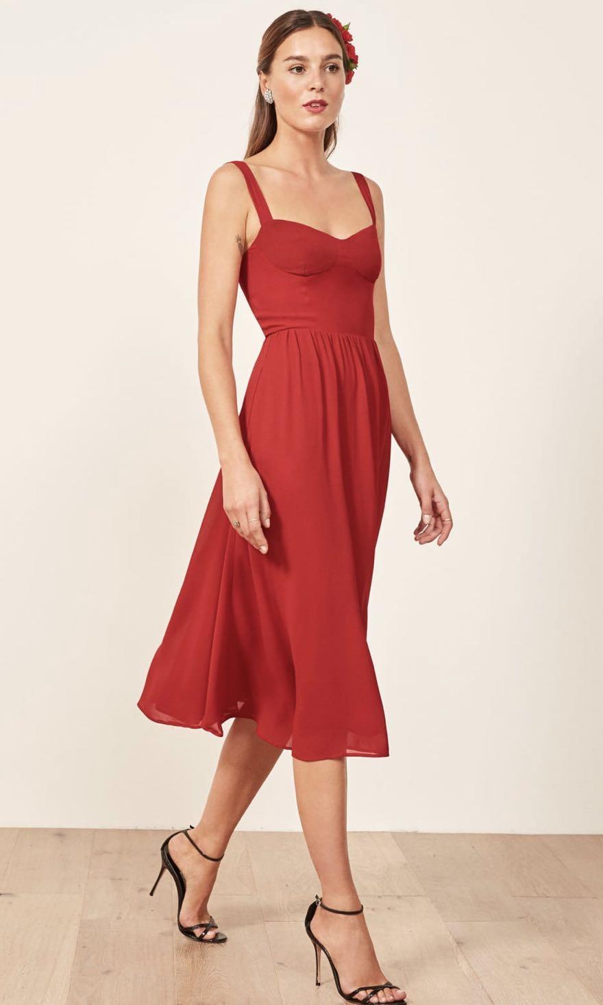 reformation dress midi
