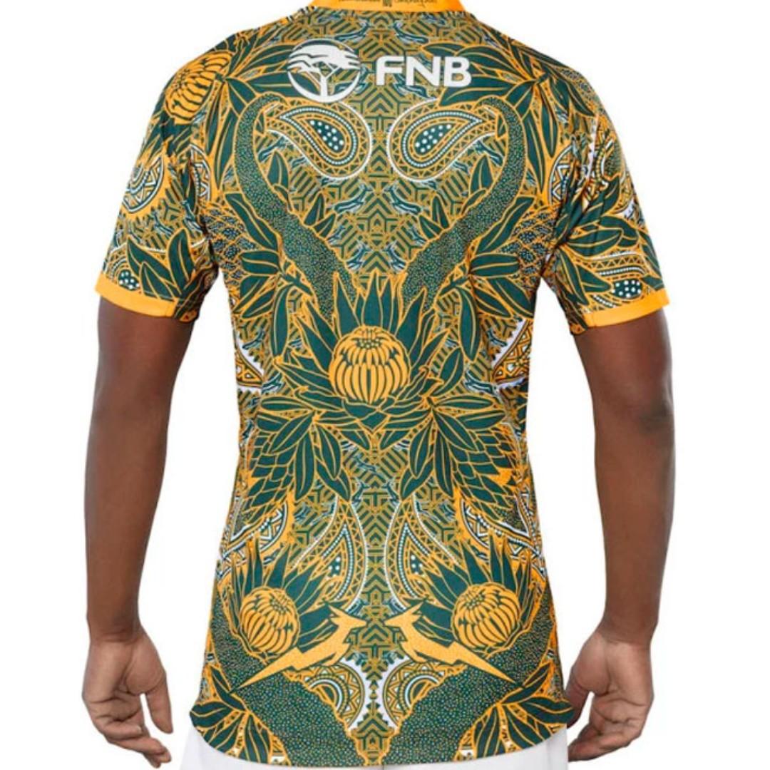 south african rugby jersey, Men's Fashion, Tops & Sets, Tshirts & Polo