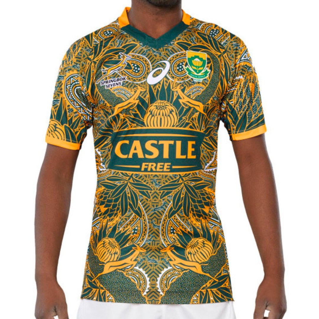 south african rugby jersey, Men's Fashion, Tops & Sets, Tshirts & Polo