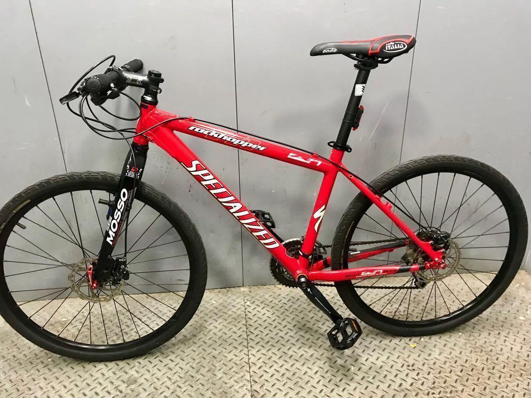 red specialized mountain bike