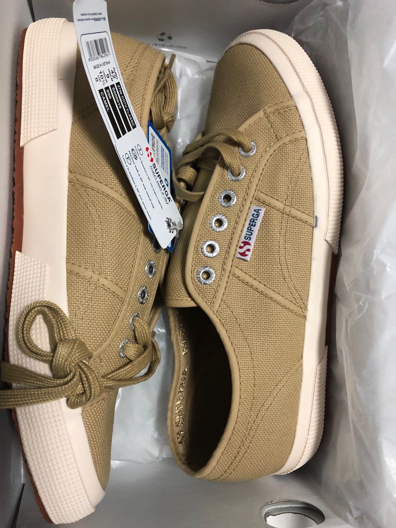 Superga cotu camel sale