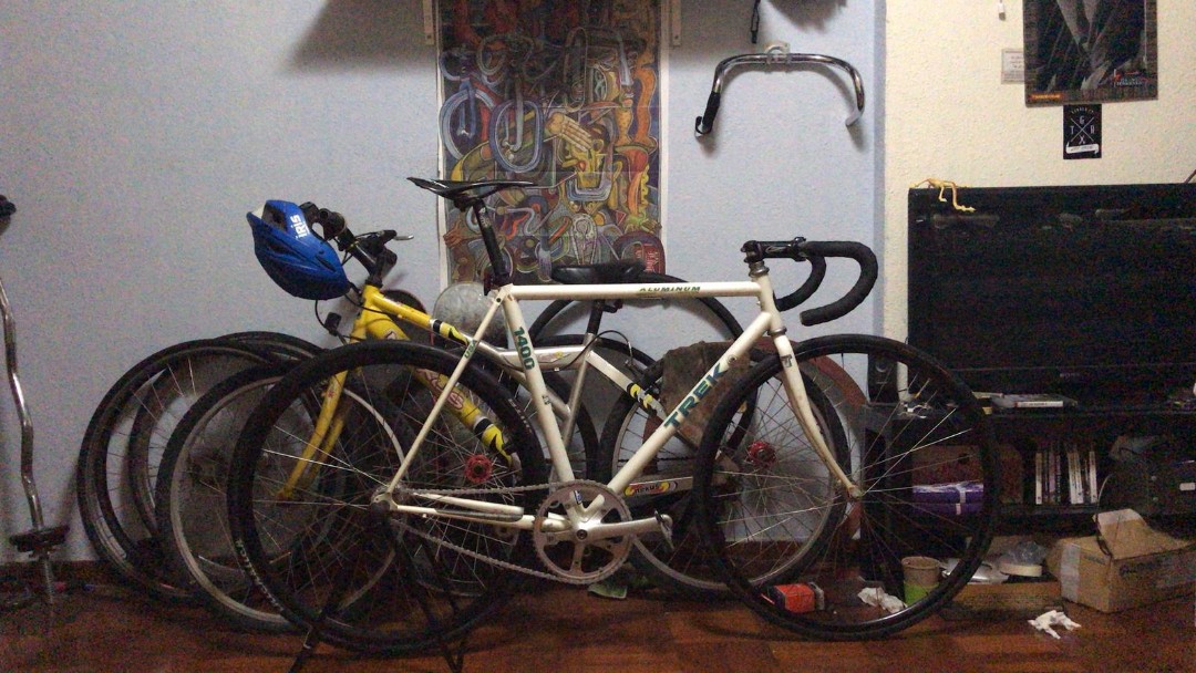 trek road bike frameset