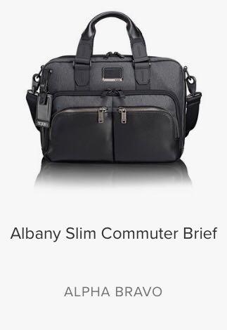 Albany slim commuter brief online