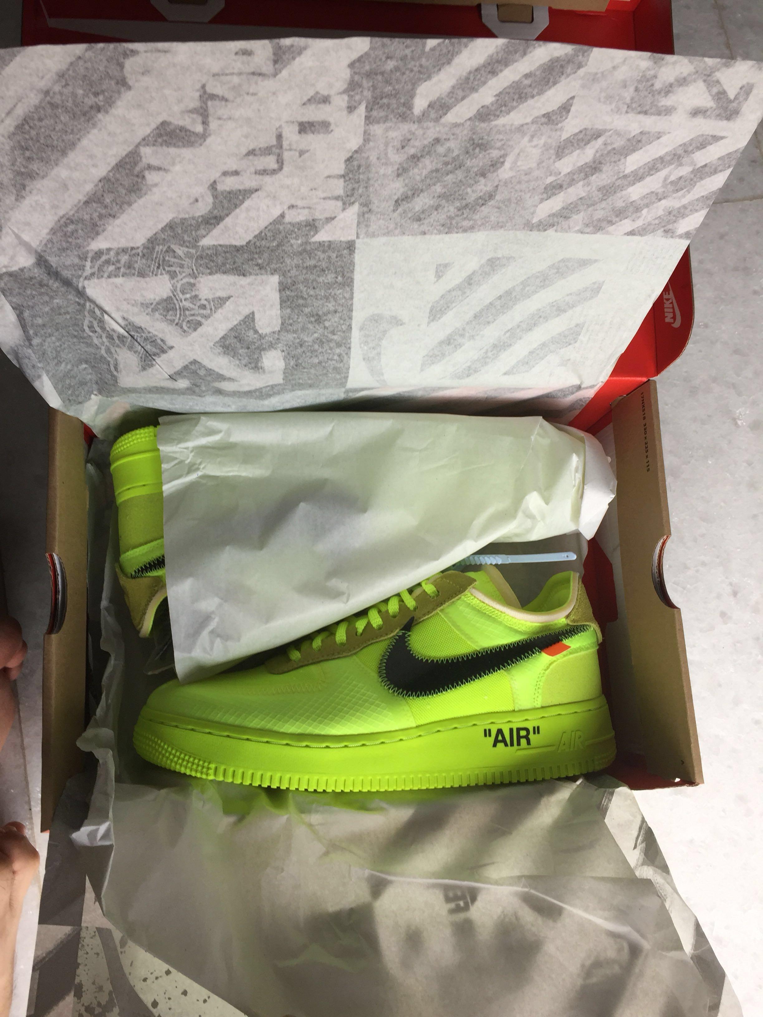off white air force 1 raffle