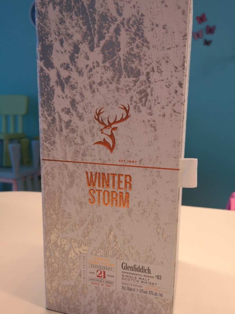 Glenfiddich Winter Storm Batch 2 Food Drinks Beverages On