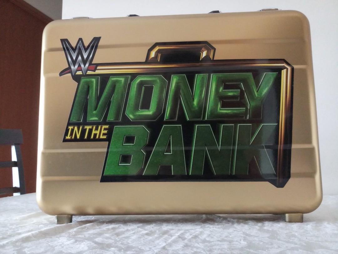 Wwe Money In The Bank Briefcase Replica Wwe money in the bank replica briefcase, Hobbies & Toys, Toys & Games