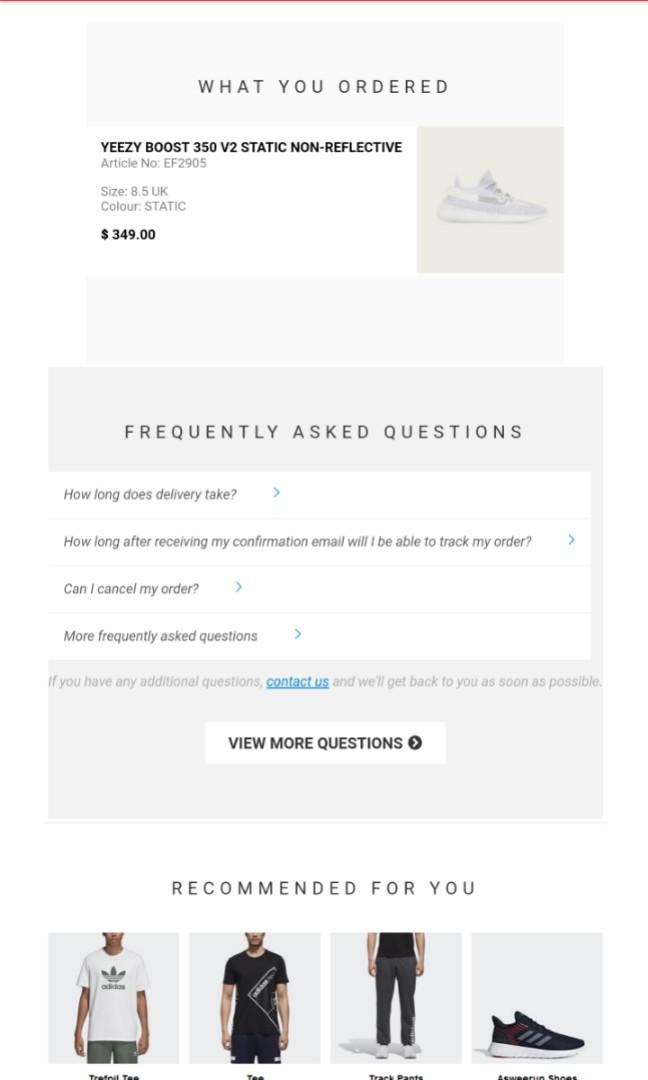 Novo adidas Yeezy Boost 350 V2 Static deve sair no final do