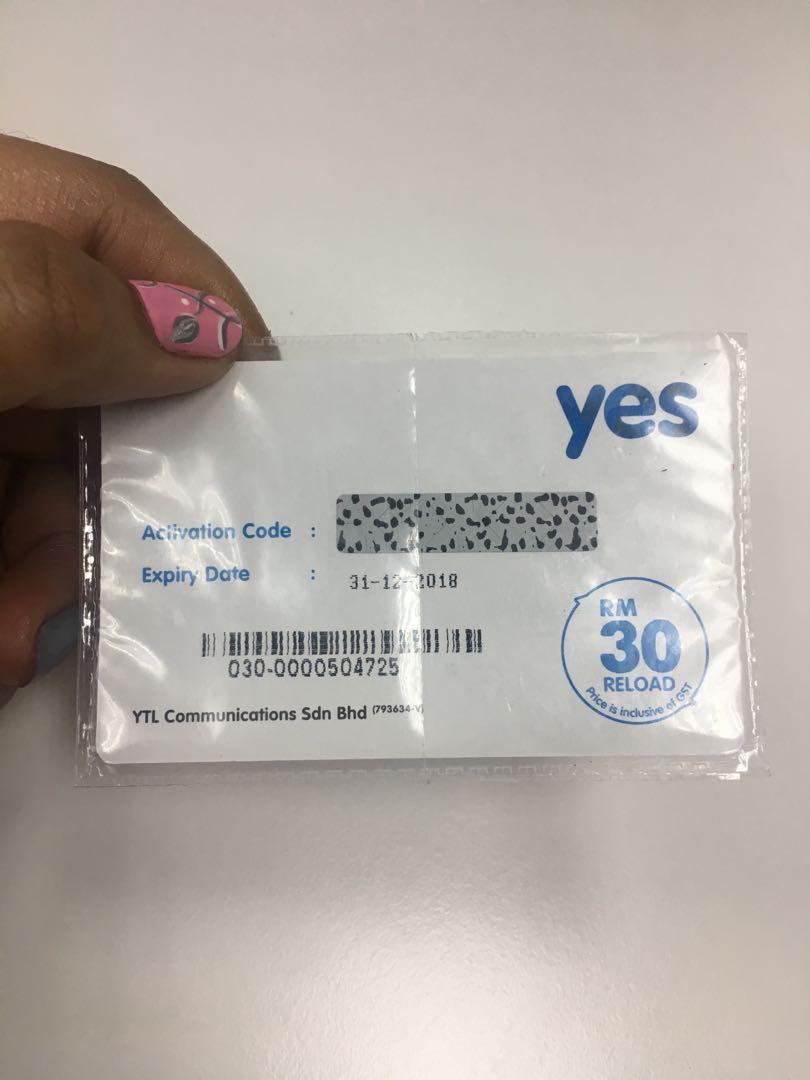 Yes 4g Topup For Rm20 Books Stationery Stationery On Carousell