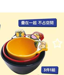 台灣watsons聯名😘蛋黃哥🍳- 眼不見為淨疊疊碗🥣*期間限定*🎀 