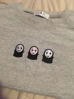 Buy 3 Get 1 FREE! Grey No-face Top