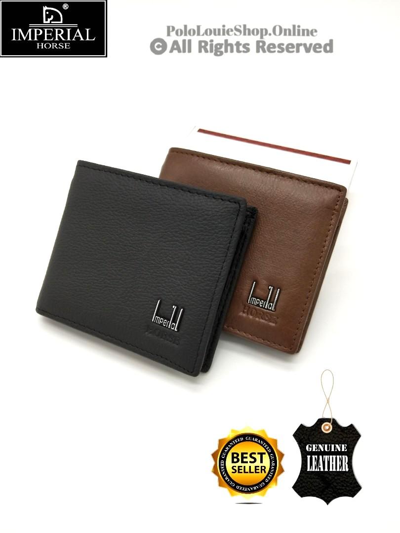 100 Original High Quality Imperial Horse Men s Wallet 