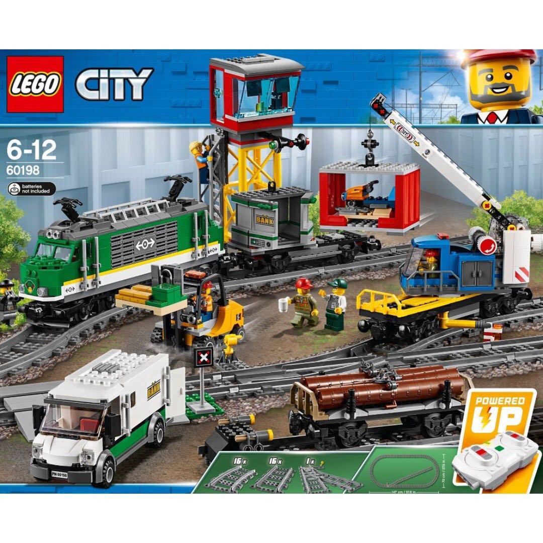 lego city cargo train 2018