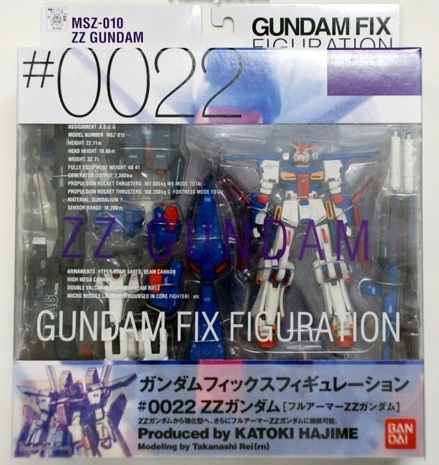 玩具出清Bandai 高達Gundam Fix Figuration GFF 0022 Full Armor ZZ