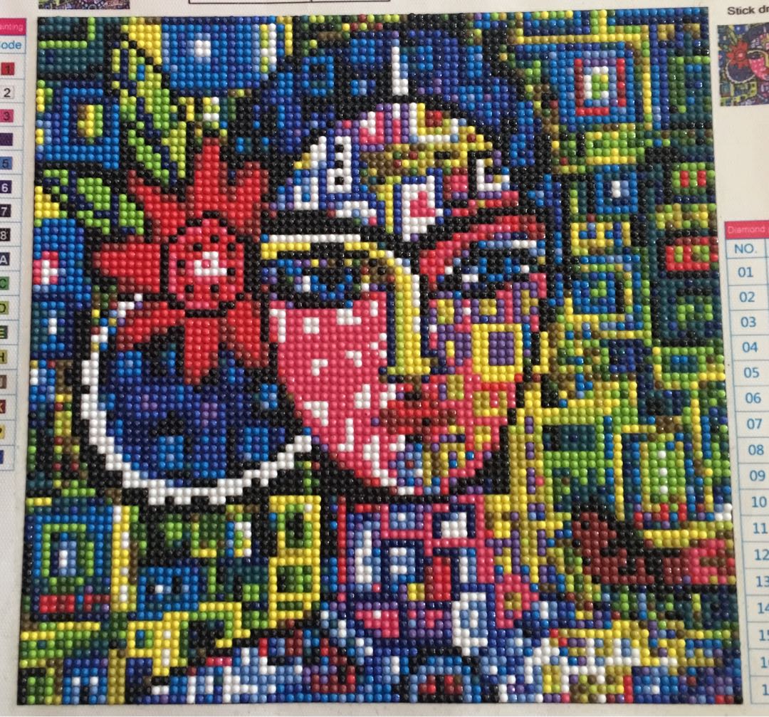 Abstract Diamond Painting Design Craft Others On Carousell