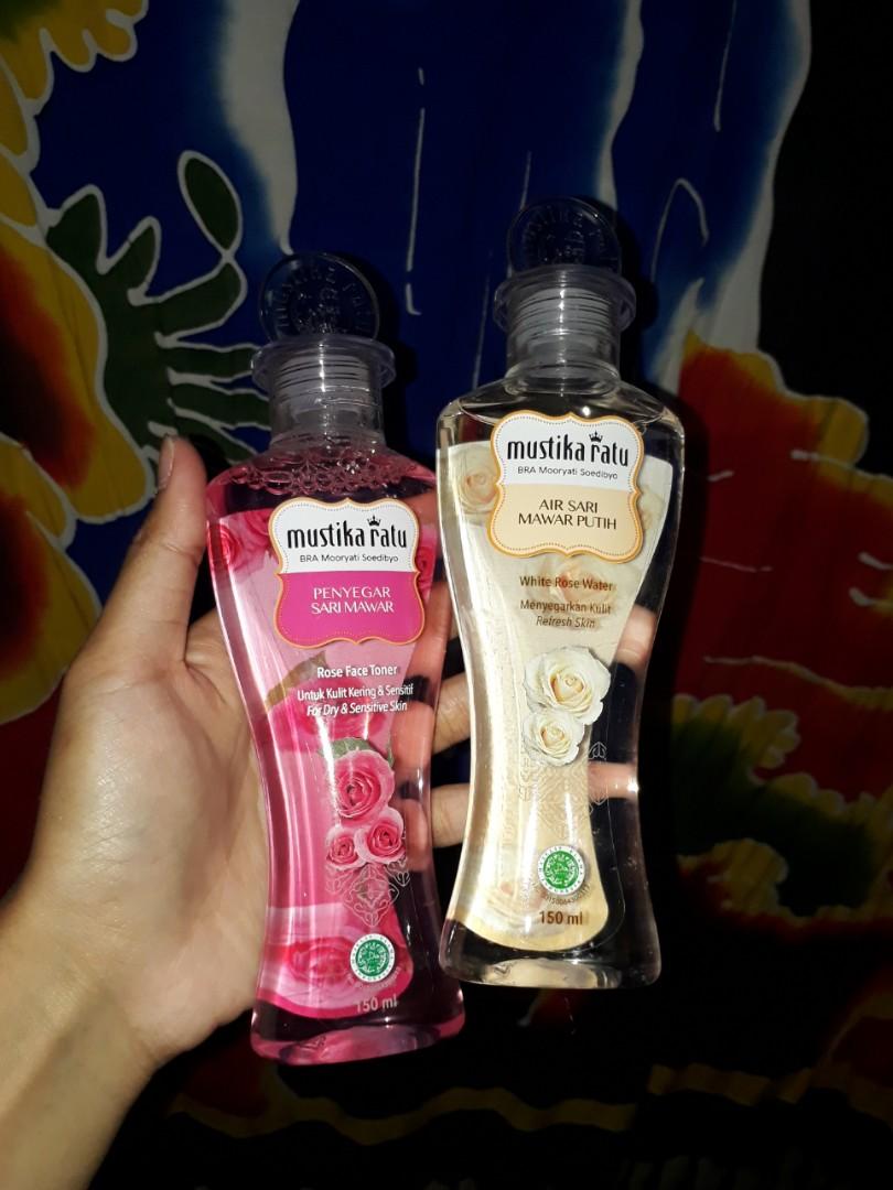 Air Mawar Merah Dan Putih Kesehatan Kecantikan Kulit Sabun Tubuh Di Carousell