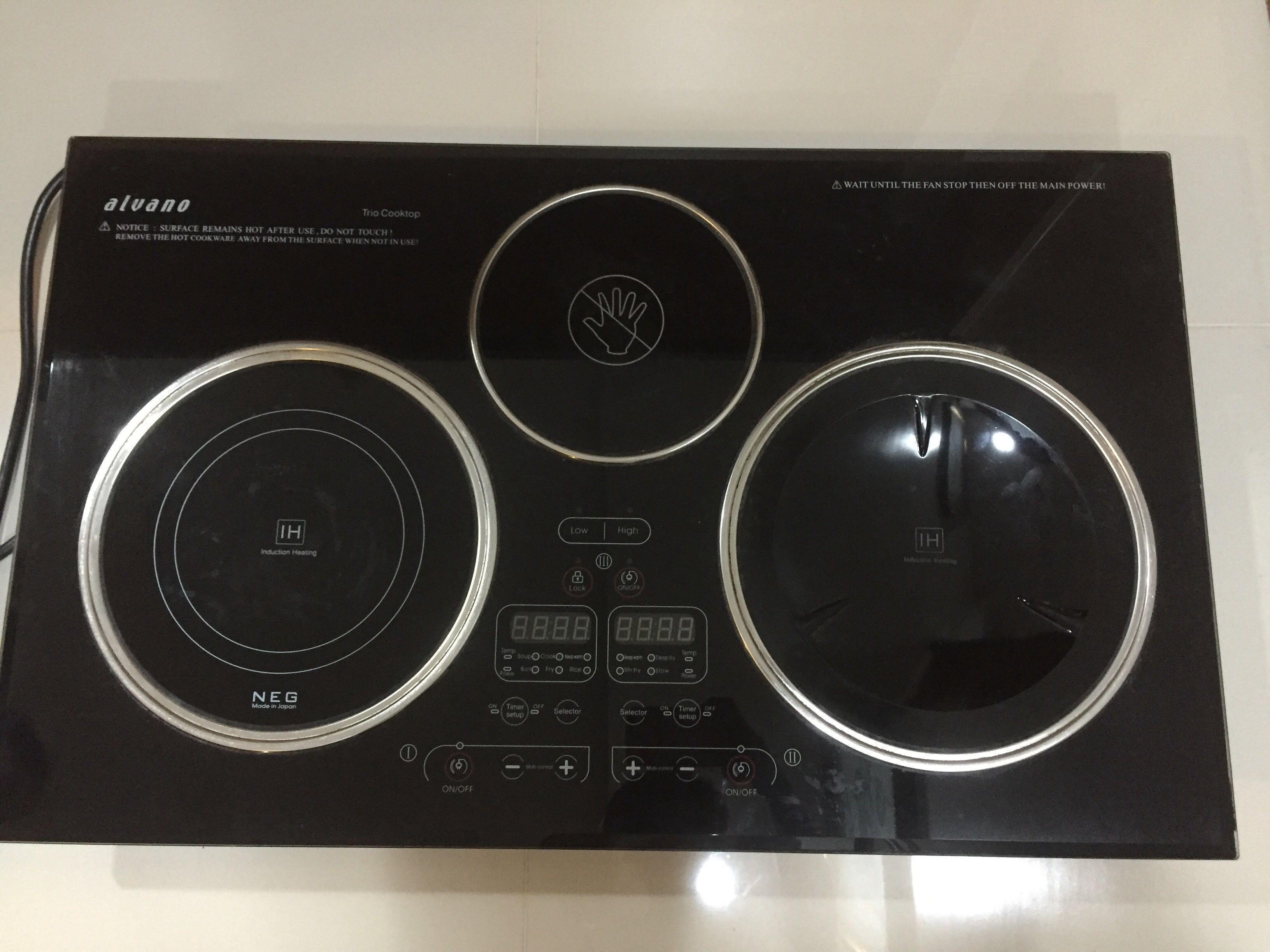 Big induction 2025 cooker