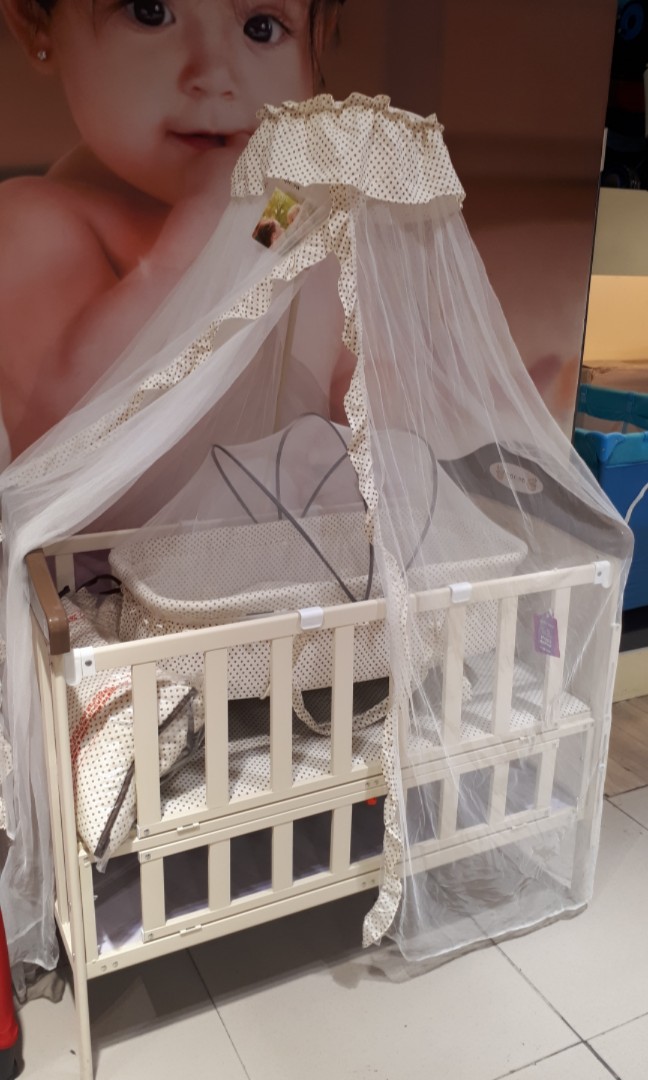 APRUVA METAL CRIB Babies Kids Baby Nursery Kids Furniture Cots Cribs on Carousell