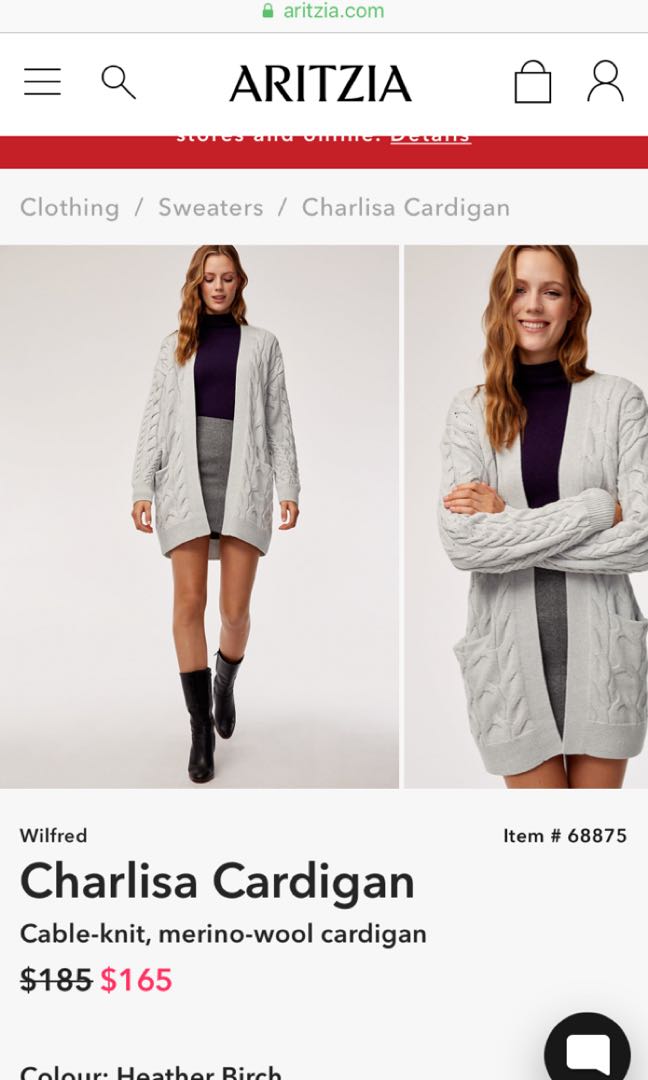 Charlisa cardigan cheap