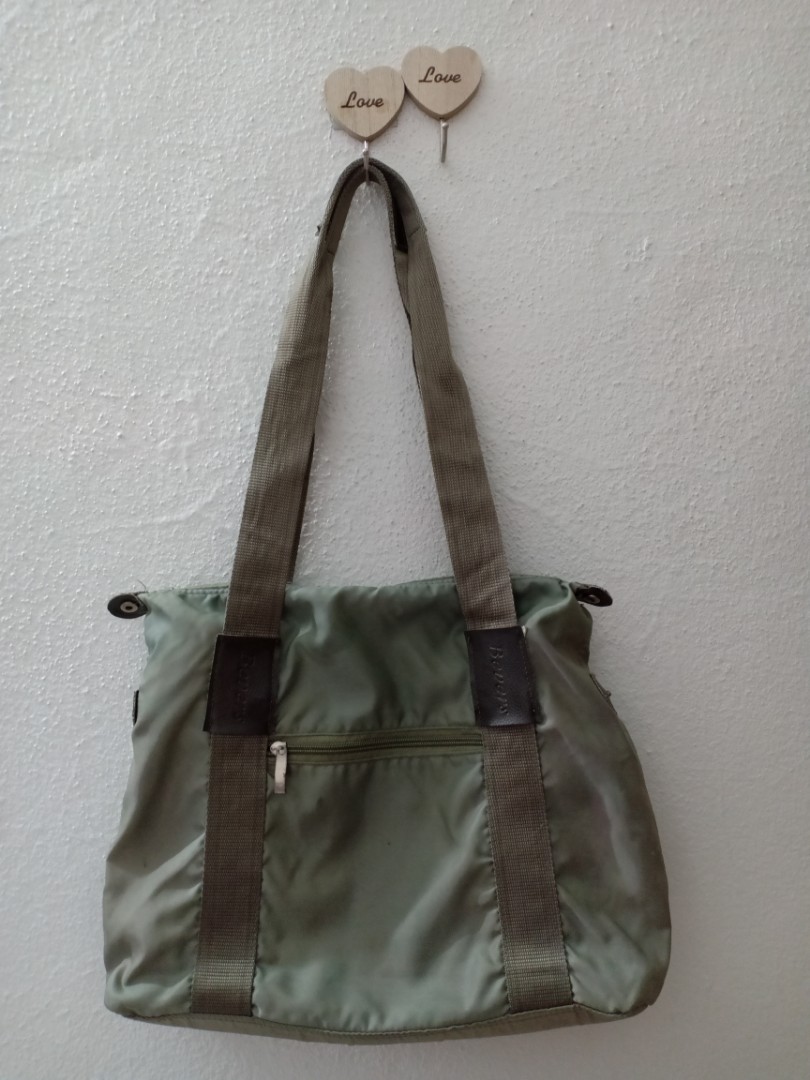 Army Green nylon bag, Women's Fashion, Bags & Wallets, Shoulder Bags on
