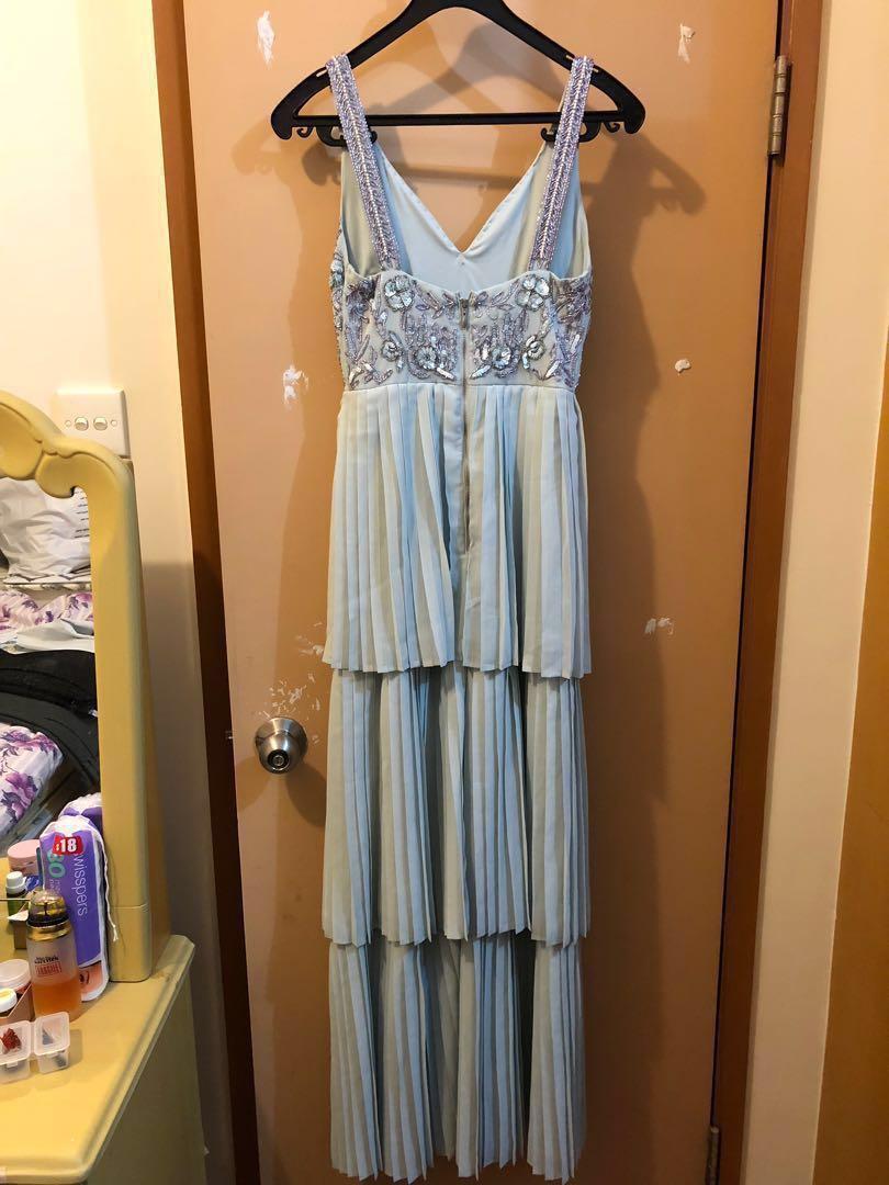 petite floral maxi dress