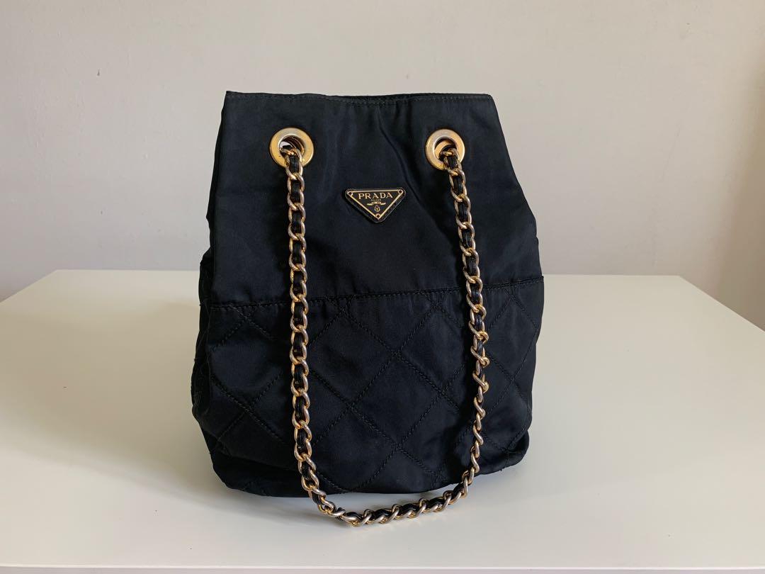 Rare Prada Nylon Chain Flap Bag – SFN