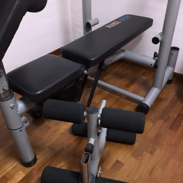 Bench Press Full Set With Weights No Low Ballers Pls Sports