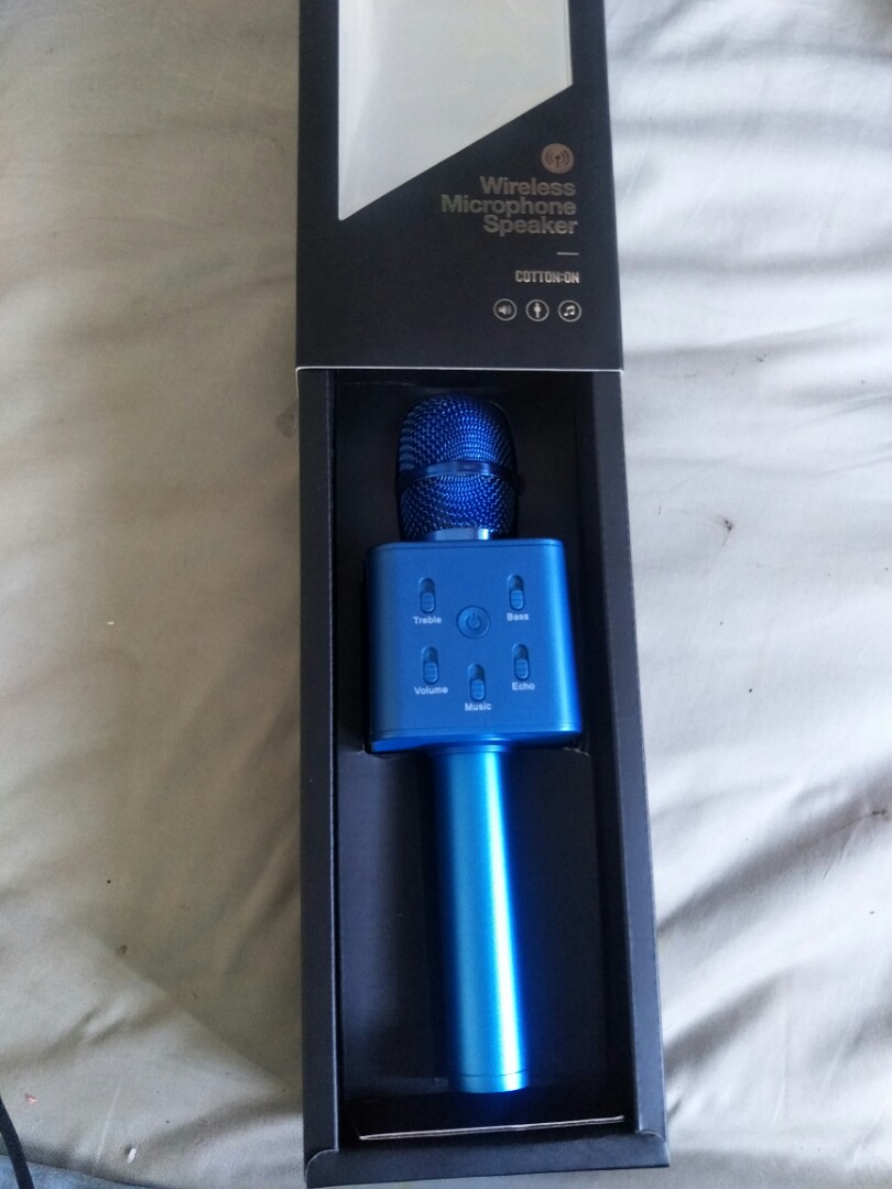 microphone speaker cotton on