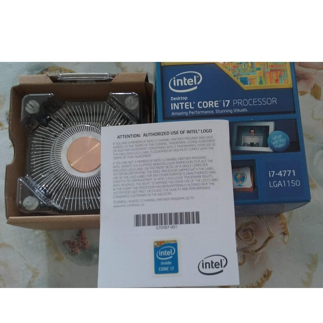 Intel I7-4771 3.5 3 LGA 1150 Processor BX80646I74771-www.dveri-lex.ru