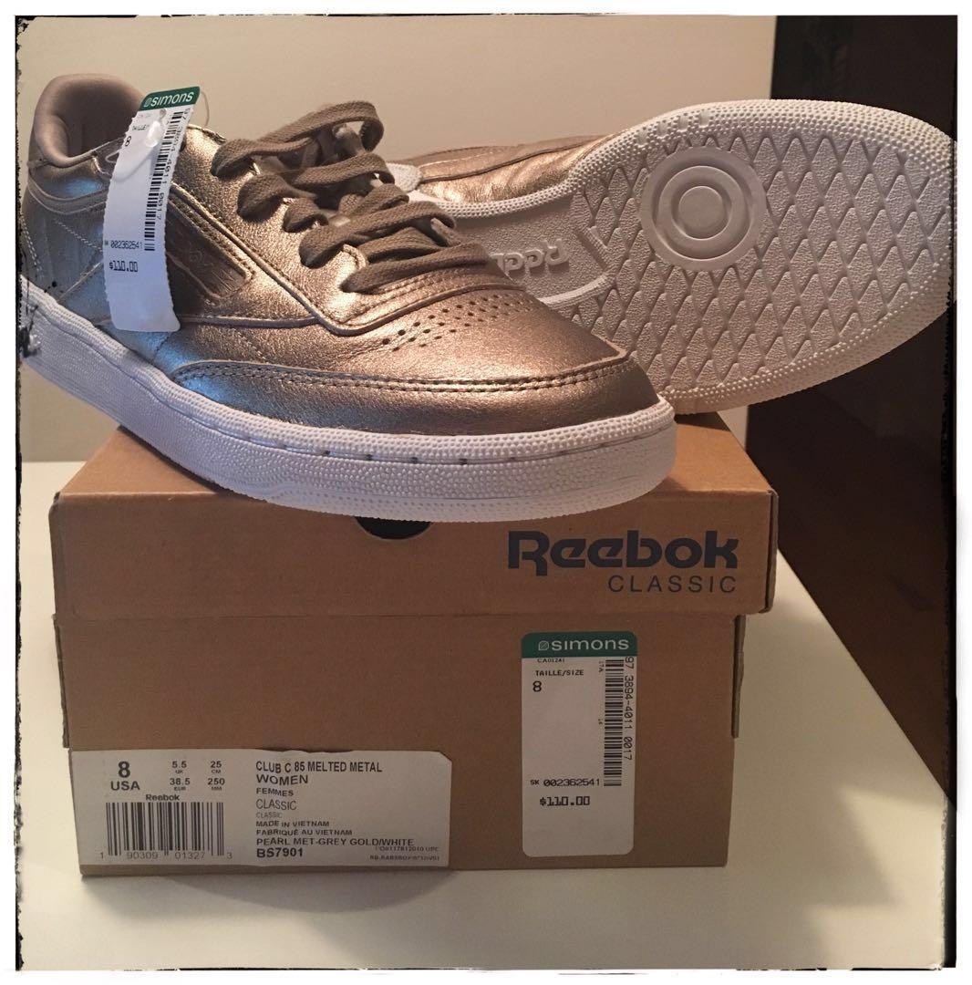 reebok women size